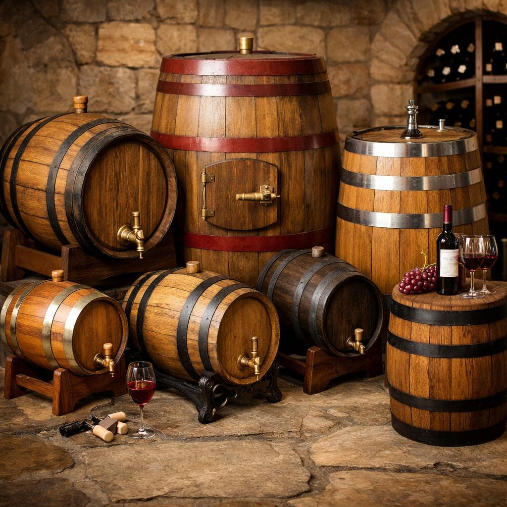 Barricas de Vino