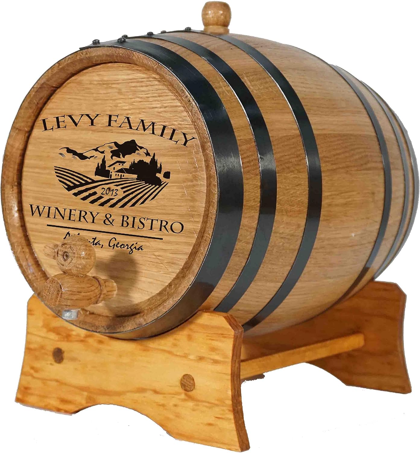 Barril de Roble Personalizable de 10 Litros