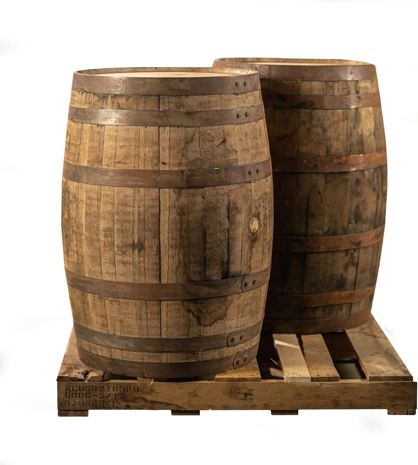 Pack de 2 Barriles de Bourbon Midwest Barrel Company 53 Galones
