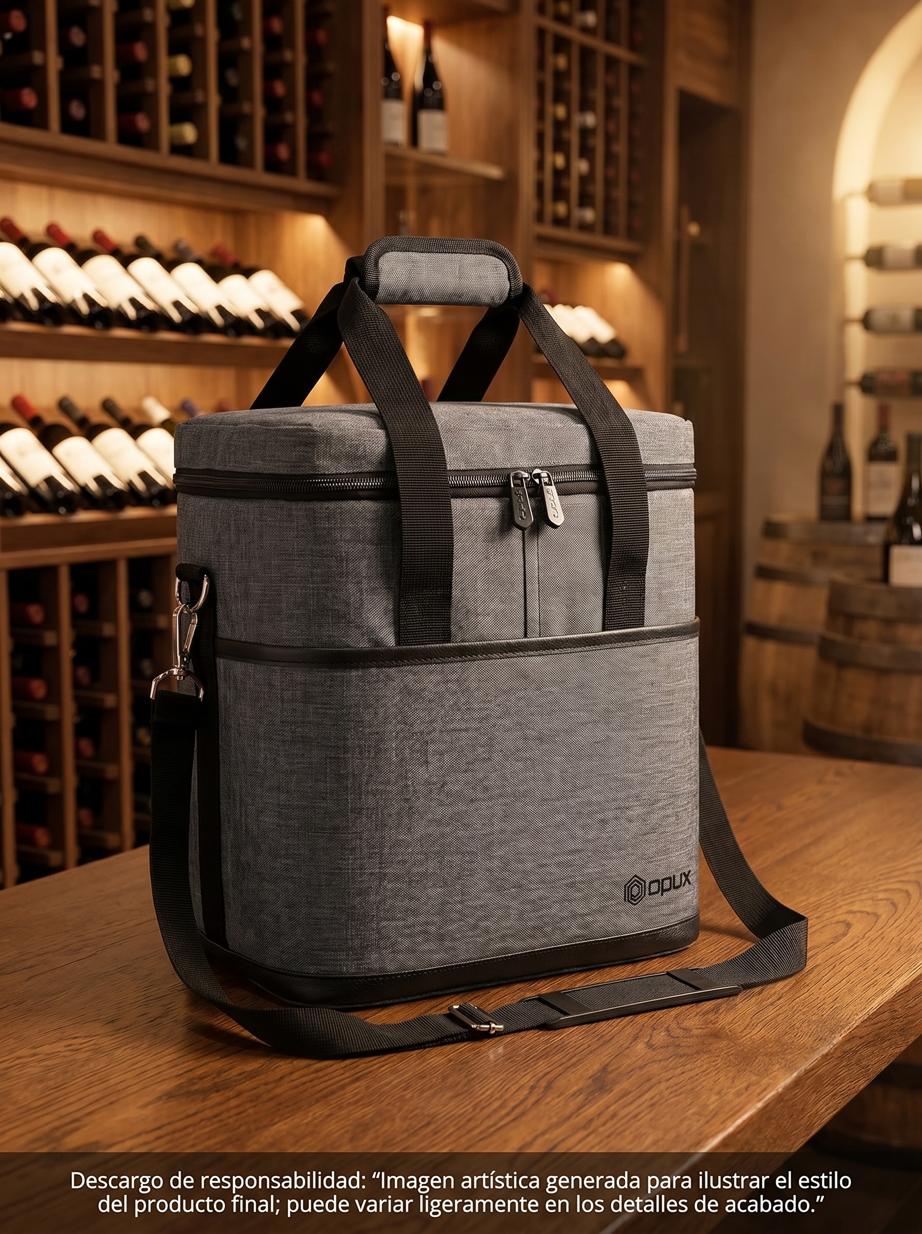 Opux Bolsa Térmica 6 Botellas