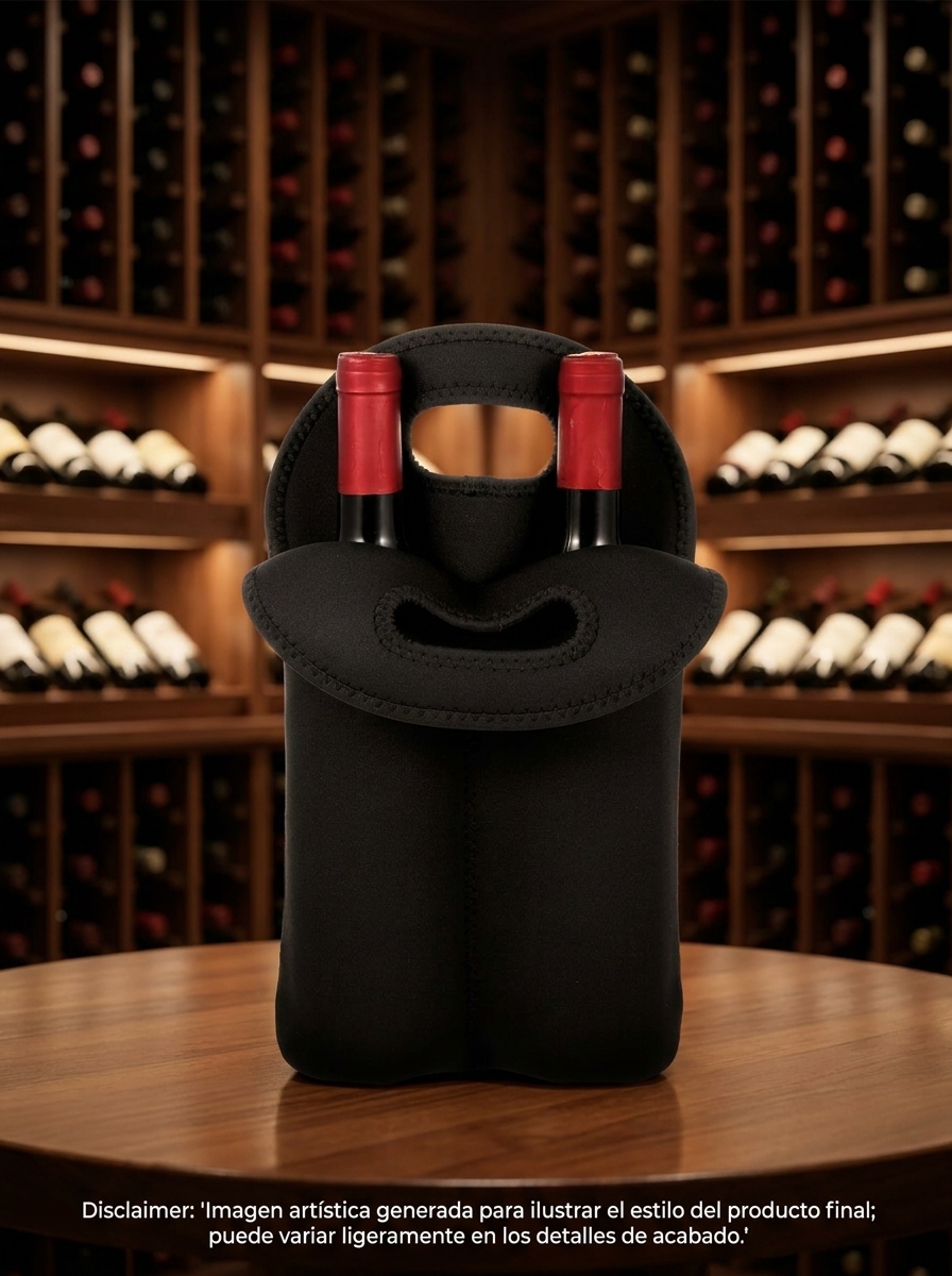 Funda de Neopreno Flexible para 2 Botellas