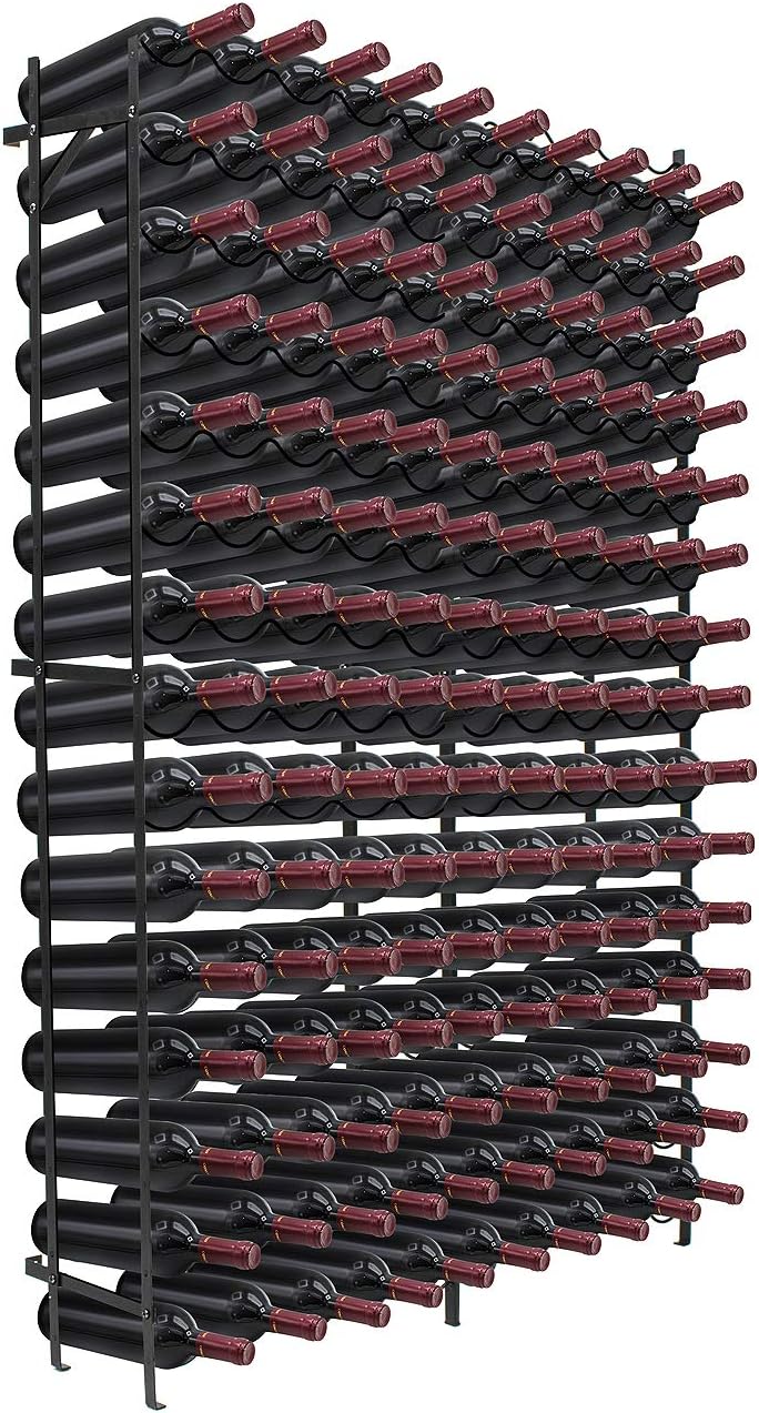 Sorbus Estante de Metal para 150 Botellas